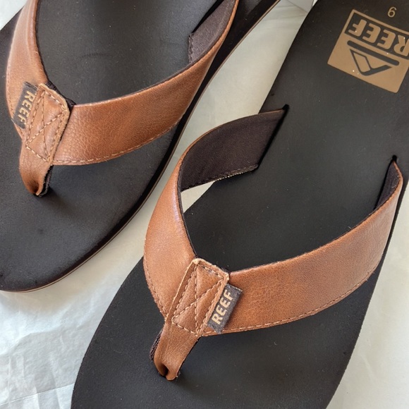 Reef Flip Flop Thong Brown Sandals Beach Sand - Picture 2 of 6